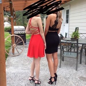Red Lulus Homecoming Dress